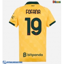 Fotballdrakt Dame AC Milan Youssouf Fofana #19 Tredjedrakt 2025-26 Kortermet